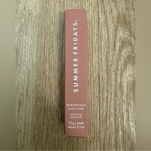 Brand New Summer Fridays Lip Butter Balm in Vanilla Beige
